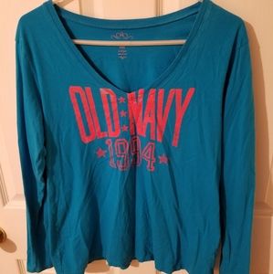 Old Navy long sleeve tshirt. Used condition